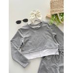 Conjunto Juvenil Cinza