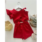 Conjunto Lari Vermelho 