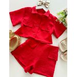 Conjunto Lilian Vermelho 