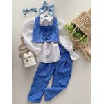 Conjunto Malu Azul 