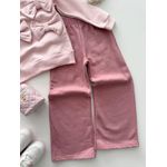 Conjunto Moletom Laço Rose 