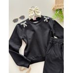 Conjunto Moletom Juvenil Laço 