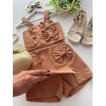 Conjunto Yara Mocha Mousse
