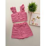 Conjunto Amanda Rosa 