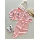 Conjunto Moletom Betina Rosa 