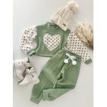 Conjunto Moletom Betina Verde 