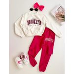 Conjunto Moletom Brooklyn Pink 