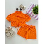 Conjunto Bruna Laranja 