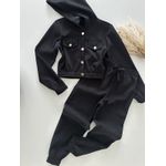 Conjunto Juvenil Cotele Preto 