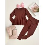 Conjunto Gabi Marrom 