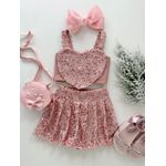 Conjunto Luz Rose