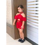 Conjunto Sophia Vermelho