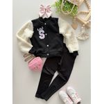 Jaqueta Stitch Preta 