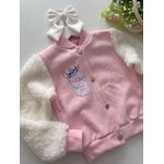 Jaqueta Stitch Rosa 