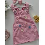 Salopete Flores Rosa