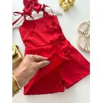 Macaquinho Stefane Vermelho