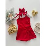 Macaquinho Stefane Vermelho