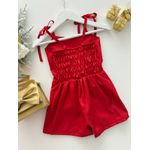 Macaquinho Stefane Vermelho