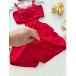 Macaquinho Gabriela Vermelho