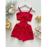 Macaquinho Gabriela Vermelho