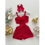 Macaquinho Gabriela Vermelho