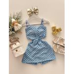 Macaquinho Gabriela Azul