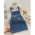 Salopete Flores Jeans