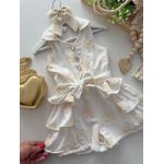 Macaquinho Sara Offwhite