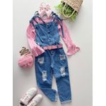 Macacão Jeans Vitória 