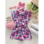 Macaquinho Stitch Pink 