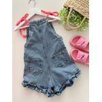 Macacão Jeans Stitch 