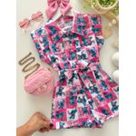 Macaquinho Stitch Pink 
