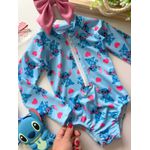 Maiô Stitch Azul