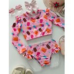 Biquíni Manga Longa Picolé 