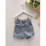 Short Jeans Coração 