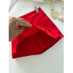 Short Saia Amora Vermelho