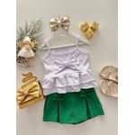 Short Saia Amoraa Verde