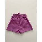 Short Saia Lilás 