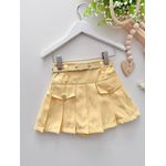 Short Saia Giovana Amarelo