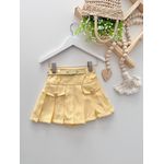 Short Saia Giovana Amarelo