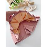 Short Saia Couro Rose 