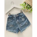 Short Jeans Flores 