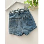 Short Jeans Flor Rústica 