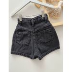 Short Jeans Preto 