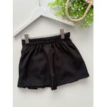 Short Saia Madu Preto 