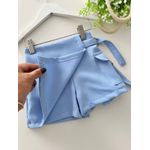 Short Saia Marcele Azul 