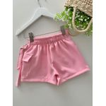 Short Saia Marcele Rosa 