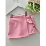 Short Saia Marcele Rosa 