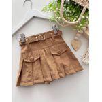 Short Saia Giovana Capuccino