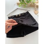 Short Saia Lorena Preto 